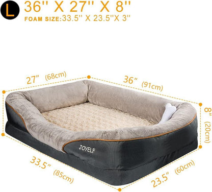 Premium Orthopedic Dog Bed for Medium to Large Breeds